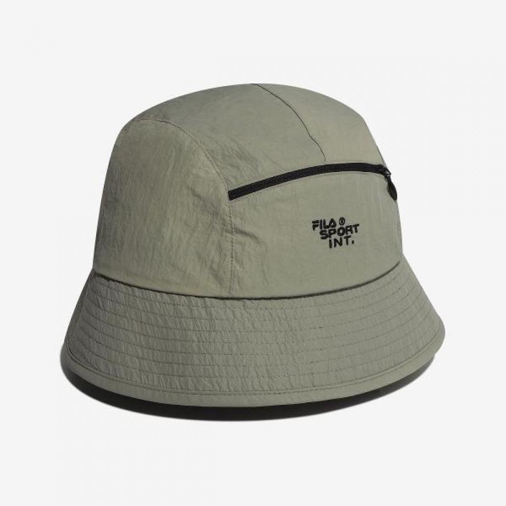 Fila Dome Woven Bucket Hat Fsi WARMGREY/058