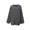 Women's Long-Sleeve Round Neck Knit Sweater