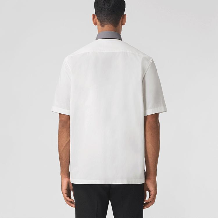 Burberry Shirts Men's White Moderate Other 80454801