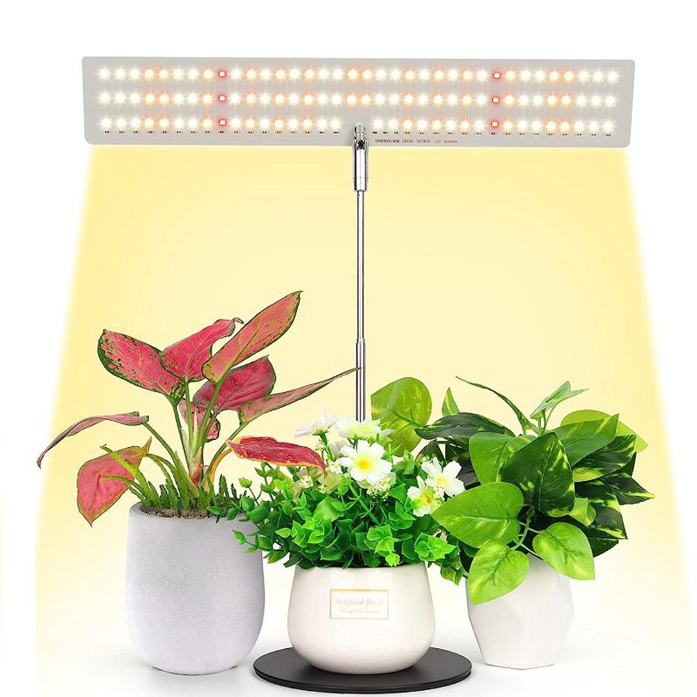 LED Standing Grow Lamp Height Adjustable Hydroponics Growing Light IP54 Waterproof Desktop Grow Lamp for Plant Flower Greenhouse