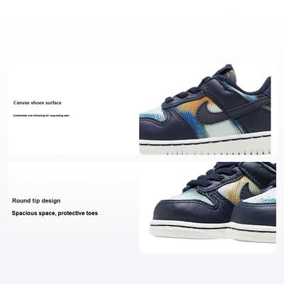 Dunk Low SE TD Graffiti Pack - Obsidian Baby Sneakers Multi-Color Summit-White Sport-Grey DM1048-400