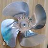 9" Aluminium Axial-Kühlventilatorflügel, Ölgekühlt, 230mm Durchmesser, 8mm Bohrung