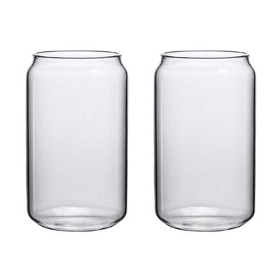 Creative Cola Can Shaped Glass Juice Milk Fruit Tea Glass Beer Glass Water Glass Cold Drink Glass