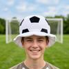 Soft Soccer Head Cover Comfortable Halloween Cap Cartoon Football Headgear  Sports Fans