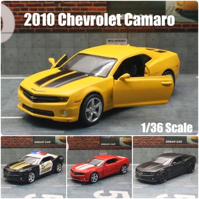 Modèle Réduit de Voiture Jouet Chevrolet Camaro Super Sport 1/36 5'' 1:36 RMZ CiTY Véhicule Miniature Moulé sous Pression Collection à Tirer Cadeau pour Garçons