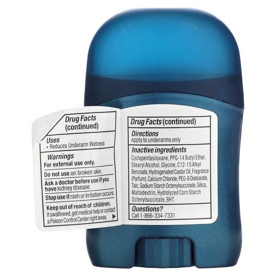 Degree Deodorant 72 Stunden anhaltender Motion Sense Antitranspirant Cool Rush Duft, 2 Stück, 14g