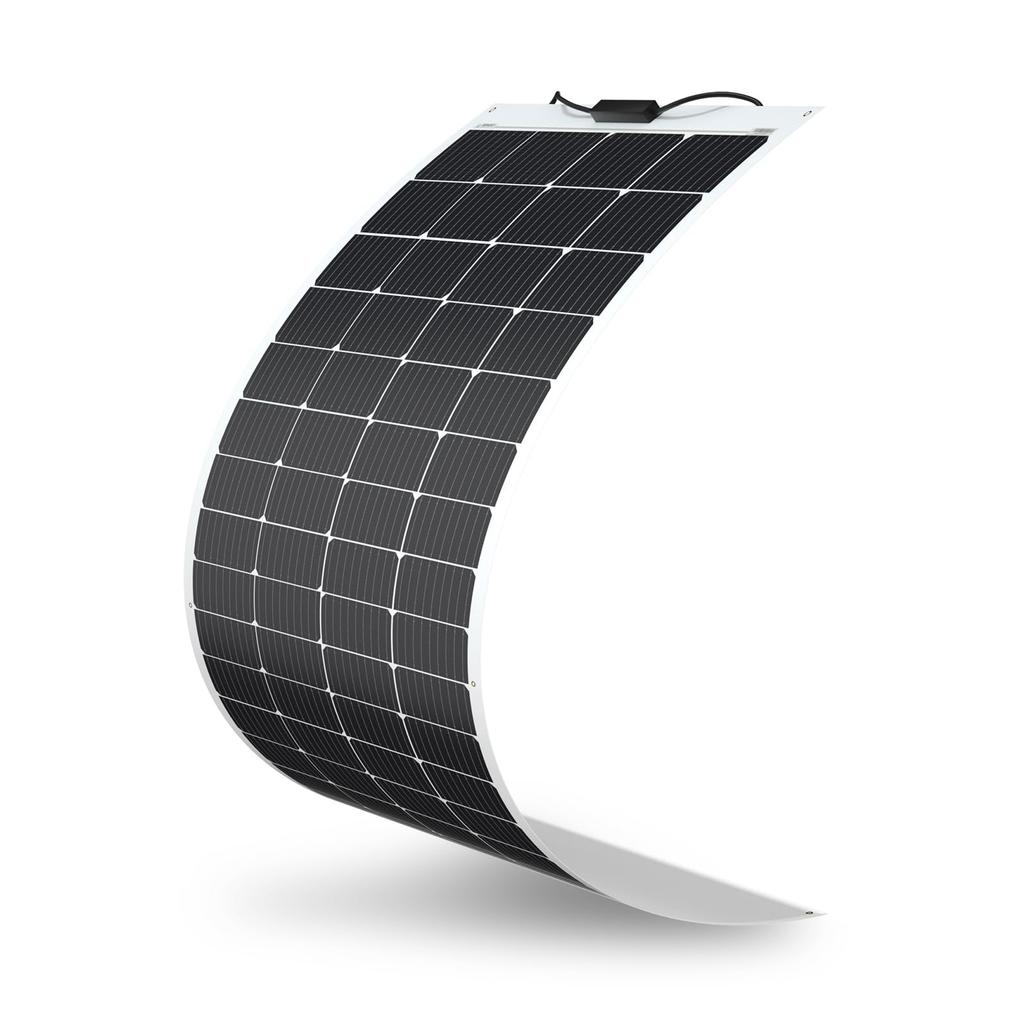 Renogy Flexible Solar Panel 200W 20V 10A Monocrystalline High Flexibility High Conversion Rate Foldable Lamination PERC Technology High Durability
