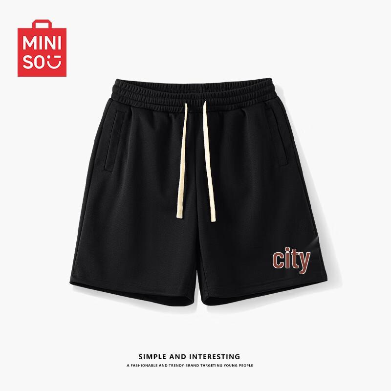 MINISO Мужские повседневные спортивные шорты на шнурке 3XL