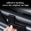 Car Front Network Black Logo Emblems For  Haval H9 2024 2025 Decorative Sticker Body Decal Exterior Grill Markings