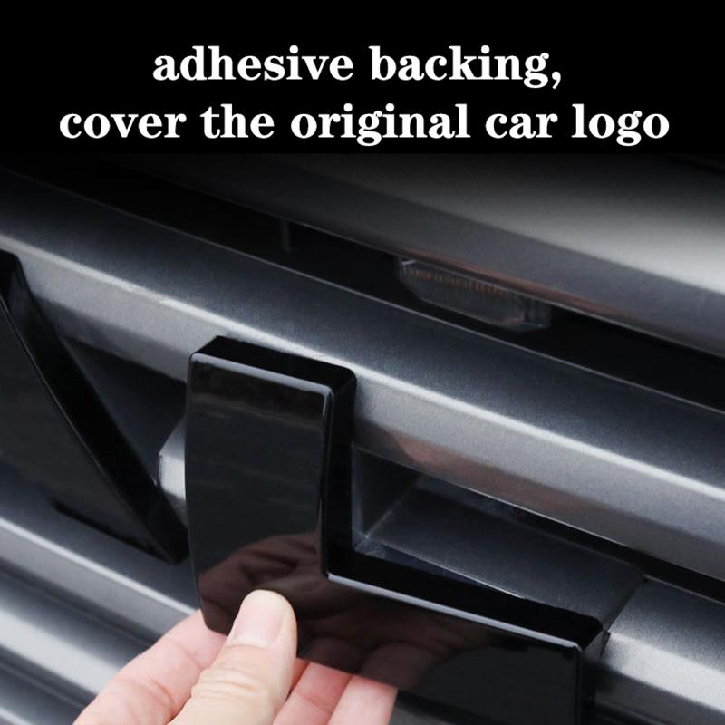 Car Front Network Black Logo Emblems For Haval H9 2024 2025 Decorative Sticker Body Decal Exterior Grill Markings
