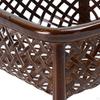 Bamboo Woven Fruit Basket Storage Food Holder for Desk