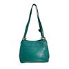 Anagram Shoulder Bag Leather Green Women 1846 Used
