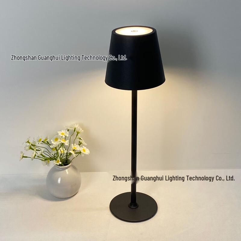 OIMG Rechargeable High-Leg Touch Table Lamp