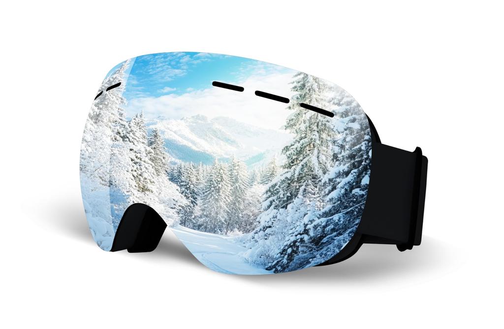 Ski Snow Snowboard Upgraded Snow Sports Goggles for UV Glasses Lightweight and Impact Suitable for Men and Hiking or Skiing [ZTZV] Goggles, Goggles,
