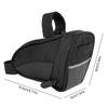 Sac de Vélo Sous la Selle Imperméable Grande Poche à Fermeture Éclair Rangement Sac de Selle pour Vélo Sous la Selle pour Feu Arrière Outil Route Montagne