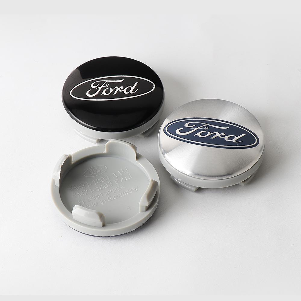 4Pcs 54mm For Ford Focus Mk4 Fiesta MK7 Kuga Smax Ranger Mustang Car Wheel Center Hub Cap Cover Tire Hubcaps Auto Accessories