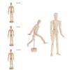 Wooden Human Artist Manikin Drawing Model Unisex Male Female Sketching Tool