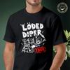 Drukowanie LODED DIPER Koszulka Motocyklowa Męska Hip Hop Streetwear Unisex Codzienna Modna Krótka