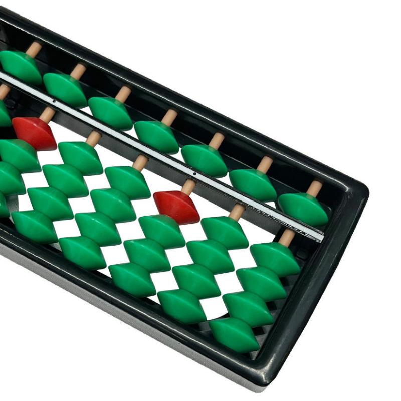13 Digits Abacus Counting Tool Soroban Arithmetic Column Classic Calculator for Student Learning Practice