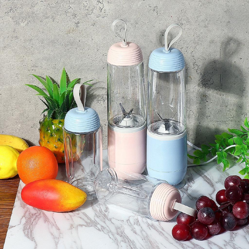 New 350ml*2 Cups Bear Electric Fruit Juicer LLJ-D04B1 Blender Mini Portable Smoothie Maker Juicer Cup 7yue