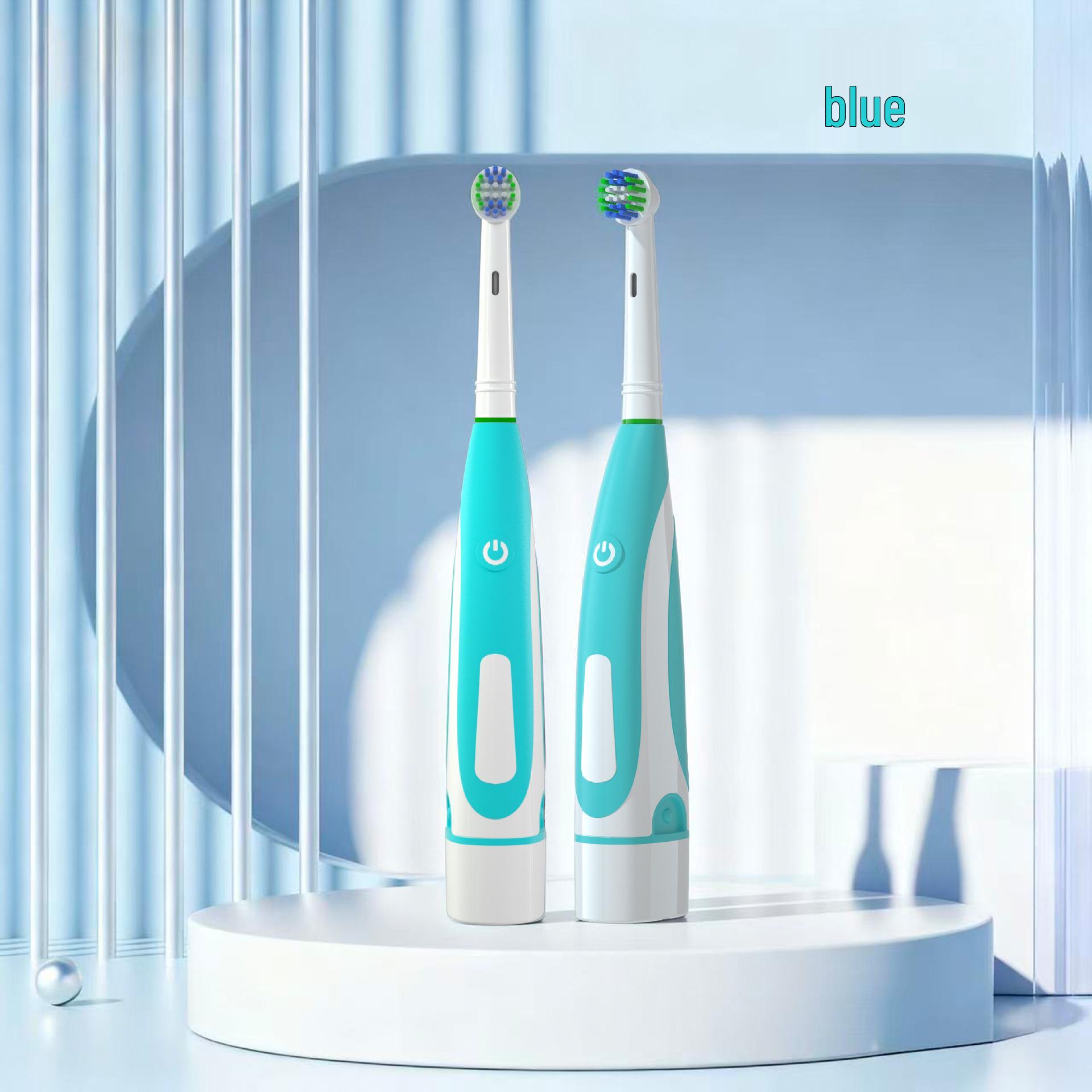 

Кругла Головка Доросла Обертова Електрична Зубна Щітка Сумісна з Насадками Oral-B м ята зелений колір