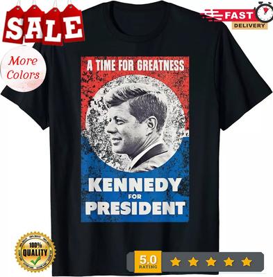 JFK John F Kennedy für Präsident T-Shirt Retro Poster Design T-Shirt