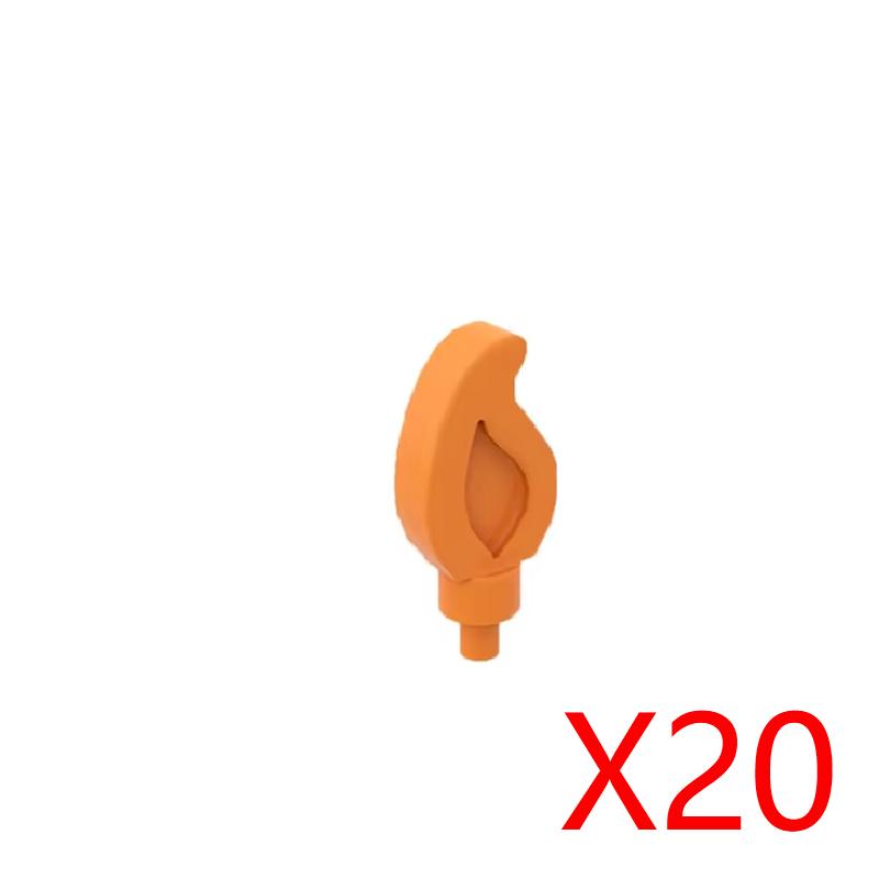 MOC Medieval Building Blocks Compatible Flame Feather Camping Wooden Pile Bonfire Tent Accessories Model Mini Bricks Toys Gifts
