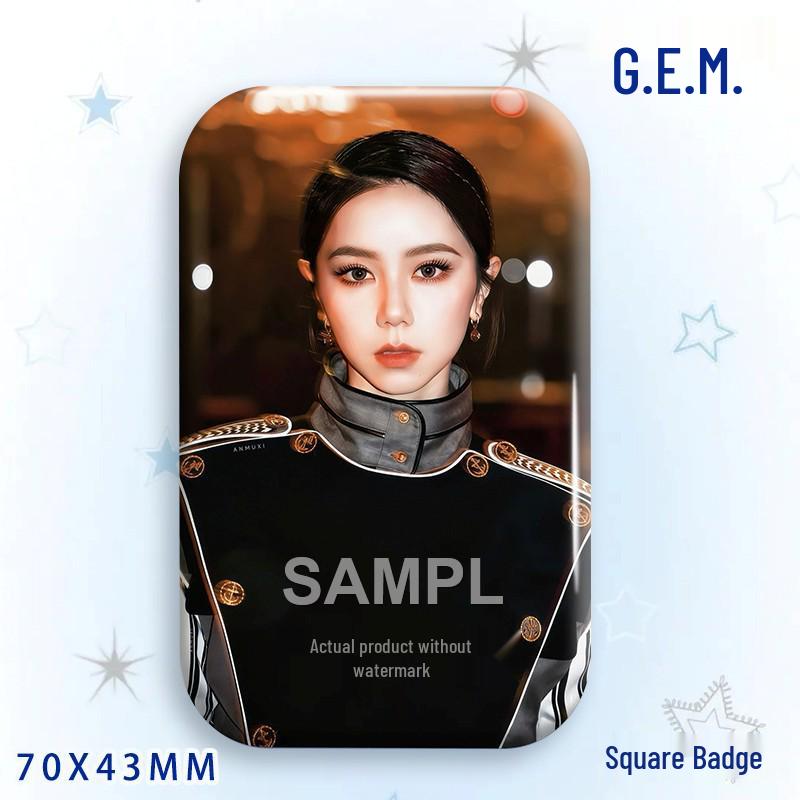G.E.M. Concert Star Laser Acrylic Standee & Badge Set