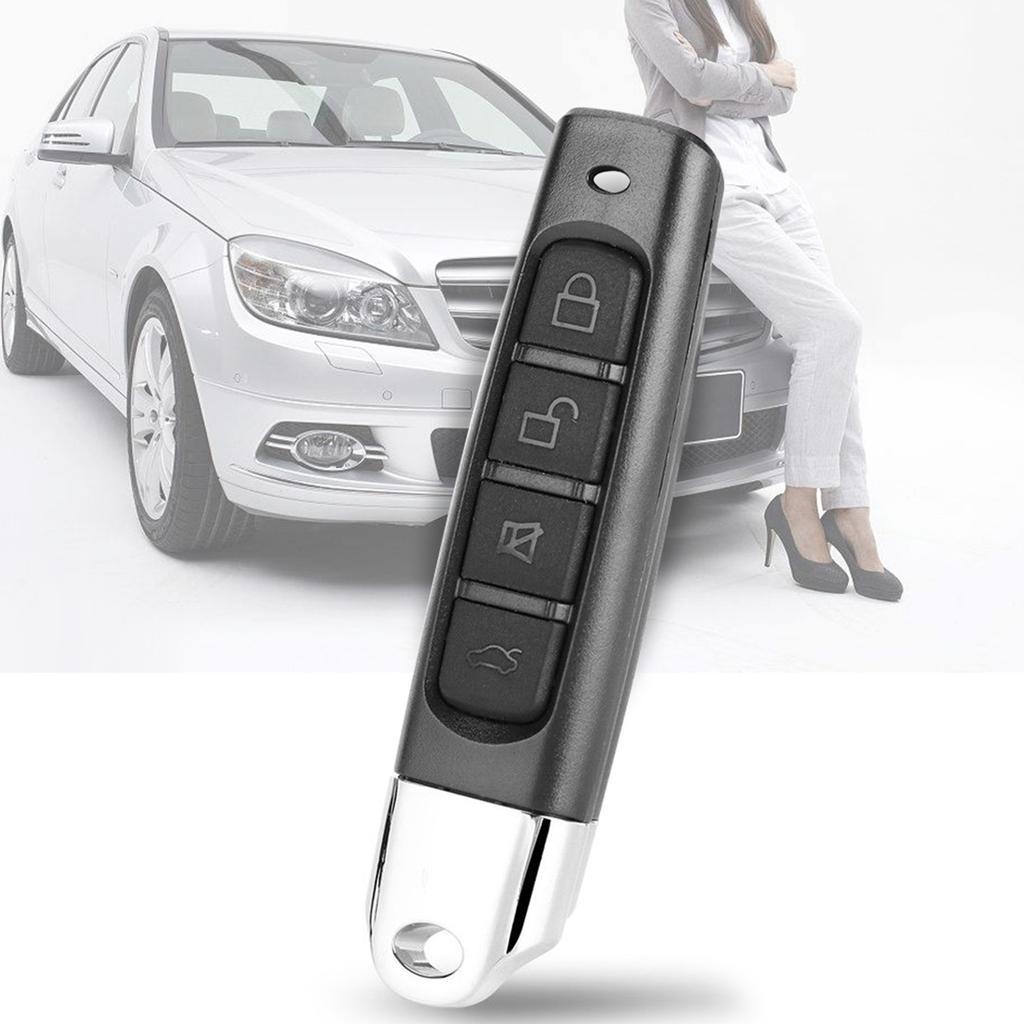 2 Packs 43300CMHz Car Alarm Garage Door Remote Controller Duplicator Clone   Scanner Transmitter Security Alarm Electronic Gates 4 Keys Remote Cont