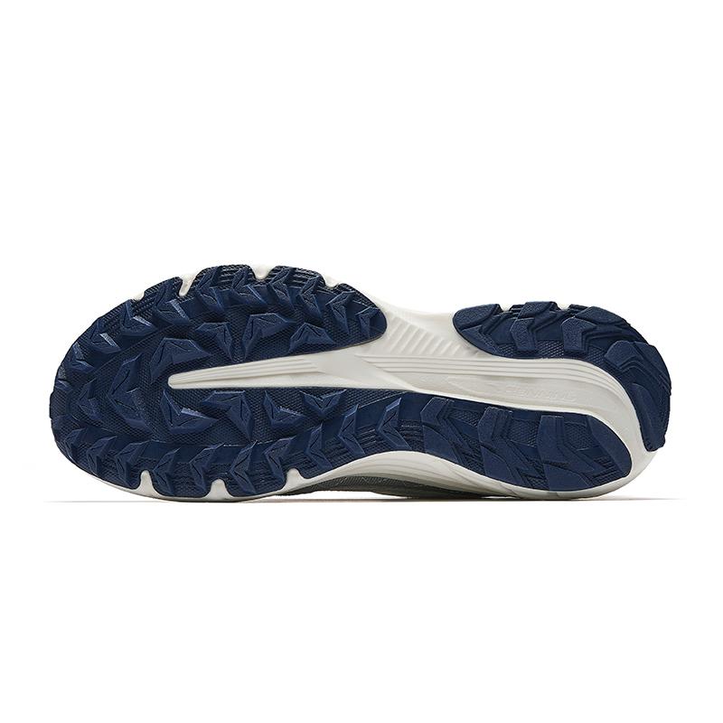 Anta AT957 Cushioning Abrasion Resistant Lightweight Low Top Casual Running Shoes Men's White Blue Silver 912535596-5