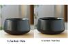 Ceramic Tea Rinsing Bowl and Brush Set for Tea Cups and Accessories