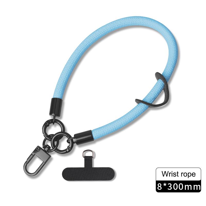 Univerzální šňůrka na telefon proti ztrátě, odnímatelná barevná šňůrka na krk, bezpečnostní poutko na telefon, kroužek na klíče, řetízek, lano s kartou