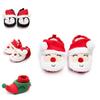 Cute Kids Baby Girls Boys Toddler Christmas Shoes Winter Soft Slippers Santa Claus