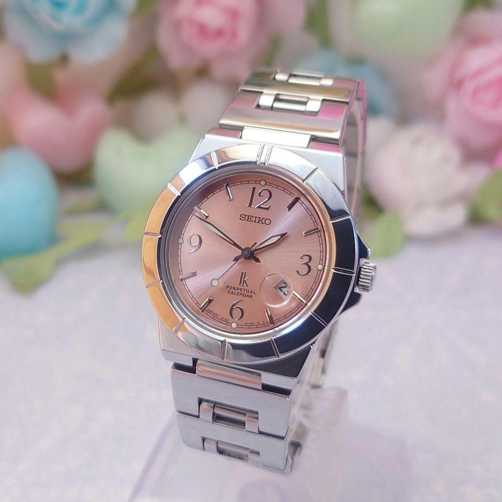 [USED] Price Reduced! SEIKO LUKIA Women's Watch 4F32 Pink