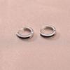925 Sterling Silver Hoop Earrings: 2025 Modern Niche Design - Elegant & Luxurious for Women