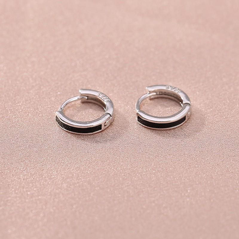 925 Sterling Silver Hoop Earrings: 2025 Modern Niche Design - Elegant & Luxurious for Women