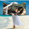 Personalized Customized Proof Beach Towel with Attack On Titan Pattern - Soft, Absorbent, Quick-drying, Perfect Swimming, Camping&bathing