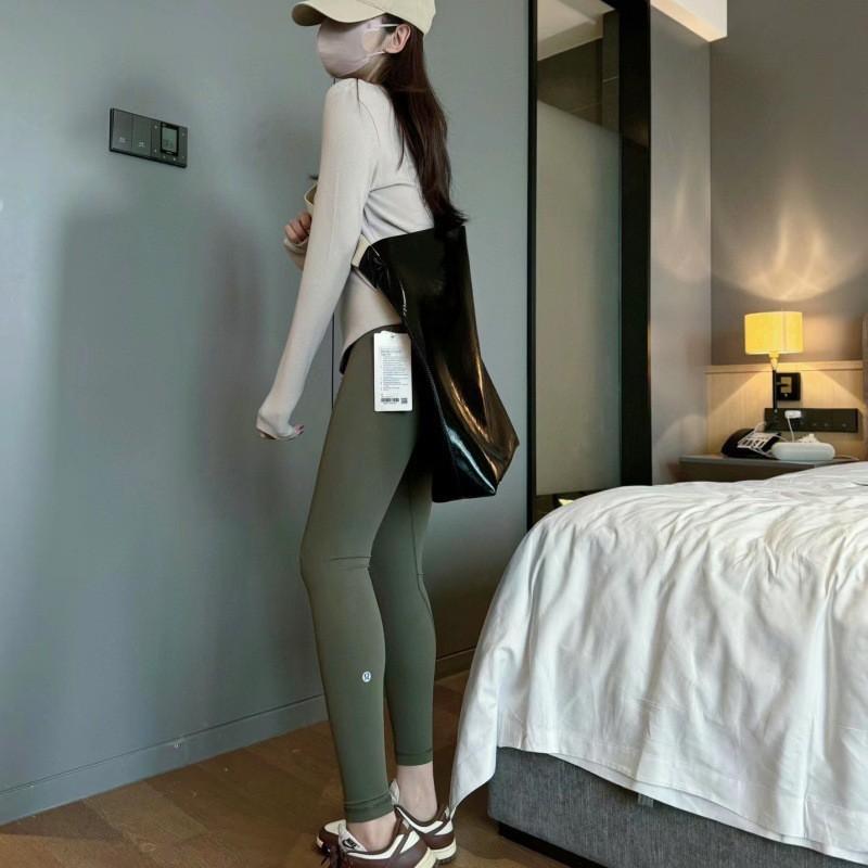 Lulu Original Align Yoga Leggings High Waist Tummy Control Workout Pants Women