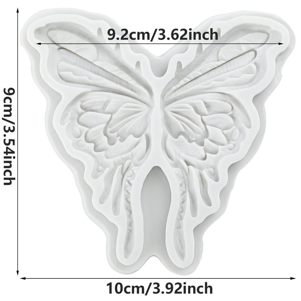 Butterfly Silicone Mold Butterfly Flower Fondant Molds Cake Decorating Tools Cupcake Topper Candy Sugar Craft Gum Paste Polymer Clay