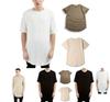 Streetwear Mens Cotton Tshirt Slim Fit Moisture Wicking Round Neck Casual Tee For Teen Boys