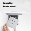 Wall Router Shelf Outlet Placement Holder For Routers And Media Boxes Strong Adhesive Bracket For Desktop Management