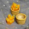 7Pcs/Set Easter Miniature Animal Figurine Resin Home Office Farmhouse Table Countertop Decor Holiday Art Crafts