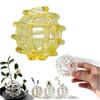 Zen-Inspired Design Glass Ball Vase Home Decor Desktop Decoration Vase Hydroponic Flower Vase  Home
