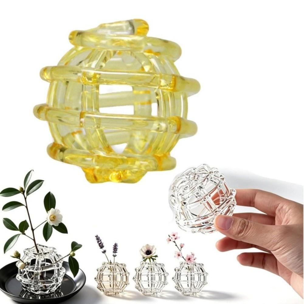 Zen-Inspired Design Glass Ball Vase Home Decor Desktop Decoration Vase Hydroponic Flower Vase  Home