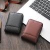 Ultra Fiber Card Bag With RFID Function Anti-theft Brush Men's Wear-resistant Multi Slot USD Clip Ultra-thin Sleeve