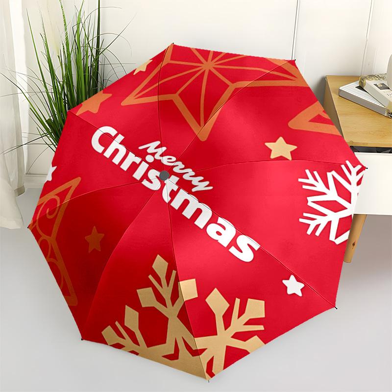 

1pc ornament Automatic Folding Umbrella, 8-Rib Iron Frame, Casual Outdoor Accessory for Birthday Festival Gifts yy251128137