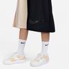 Nike Sportswear Collection Patchwork Loose High-Waisted Midi Skirt With Slit And Embroidery Women bottoms Maize DX2576-126