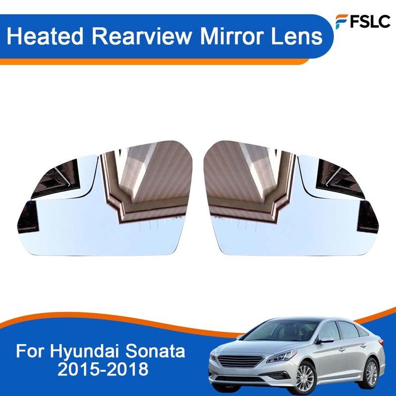 Car Rearview Accessories Heated Rearview Mirror Lens For Hyundai Sonata 2015-2018 Cars Accessories Upgrade Modify A Car