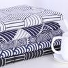 Geometric Burlap Fabric for Fashion, Lining, Sofa, Tablecloths, Curtains, and Pillowcases
