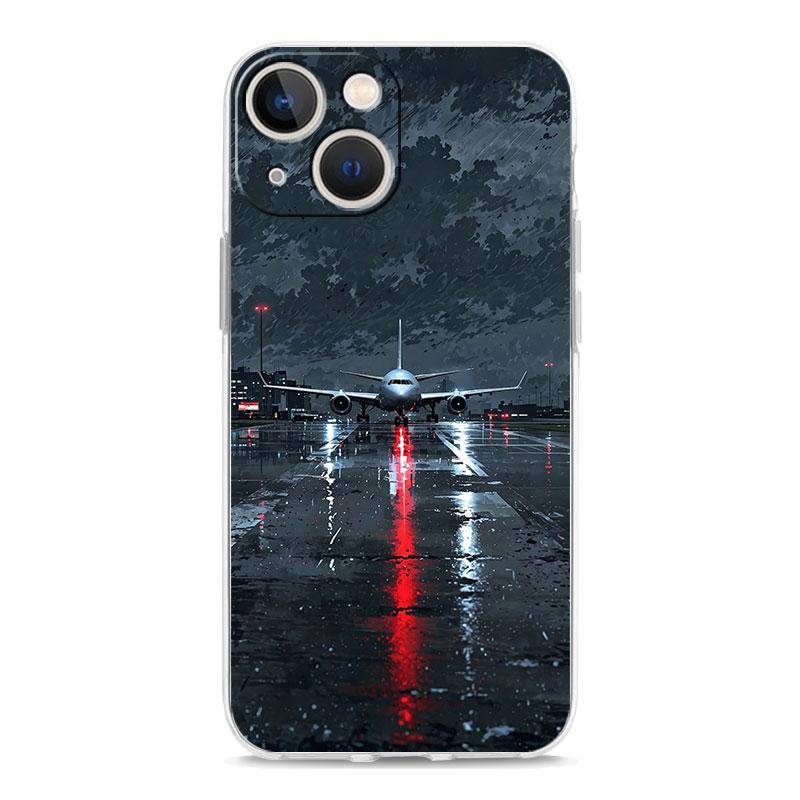 Phone Case For iPhone 17 Cases iPhone Air 16 15 12 13 14 Pro Max 7 8 Plus 16Pro iPhone11 Cover Aircraft Airplane cool